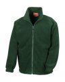 Heren Fleece Vest Result R036X forrest green